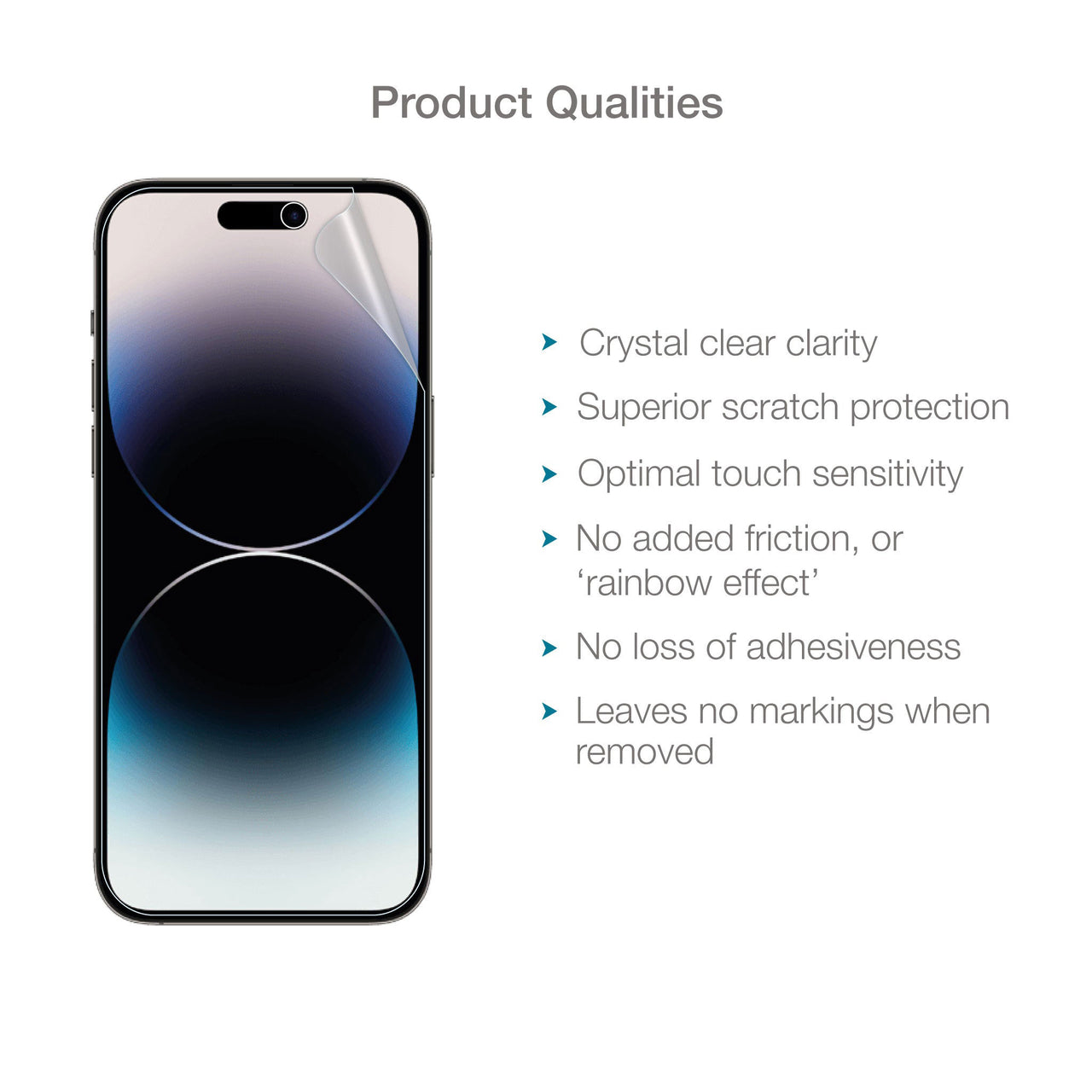 Apple iPhone 15 Pro Screen Protector (Ultra-Tough, Glass-Free)