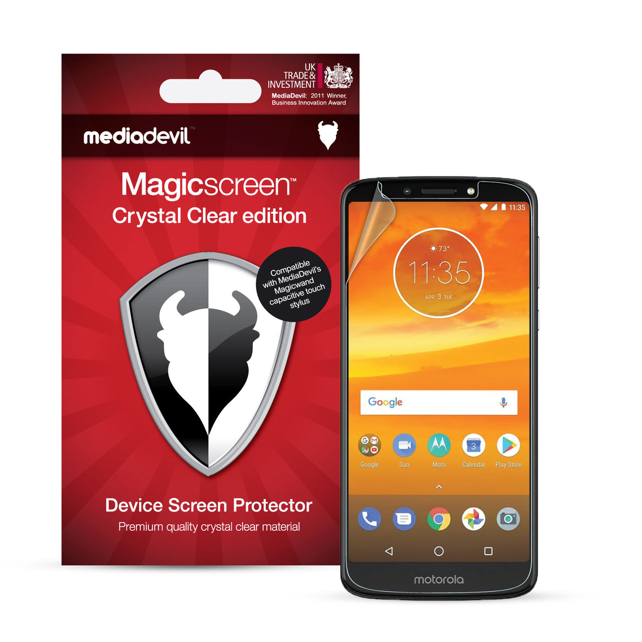 Motorola Moto E5 Screen Protector (Clear)