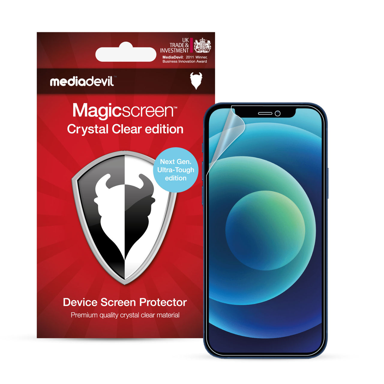 Apple iPhone 12 Pro Max Screen Protector (Ultra-Tough, Glass-Free)