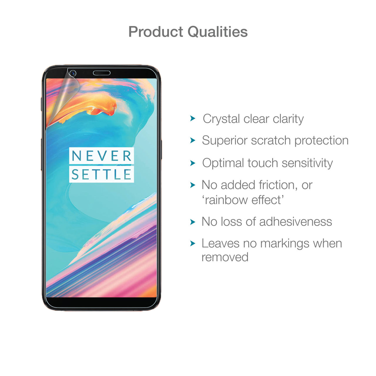 OnePlus 5T Screen Protector (Clear)