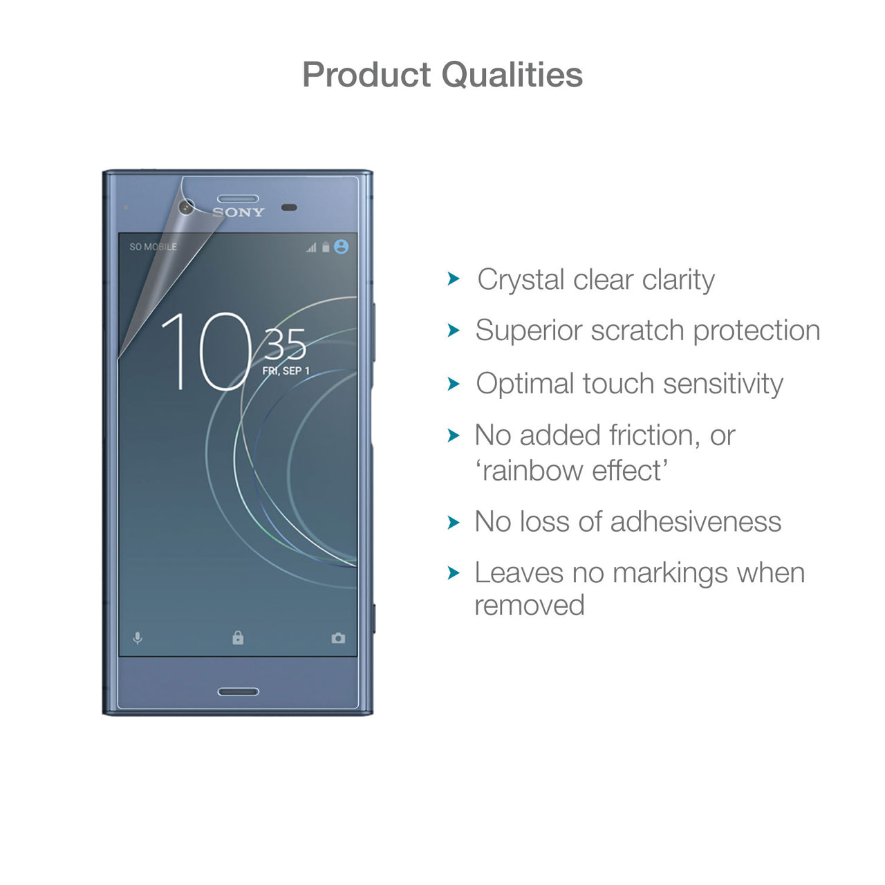 Sony Xperia XZ1 Compact Screen Protector (Clear)