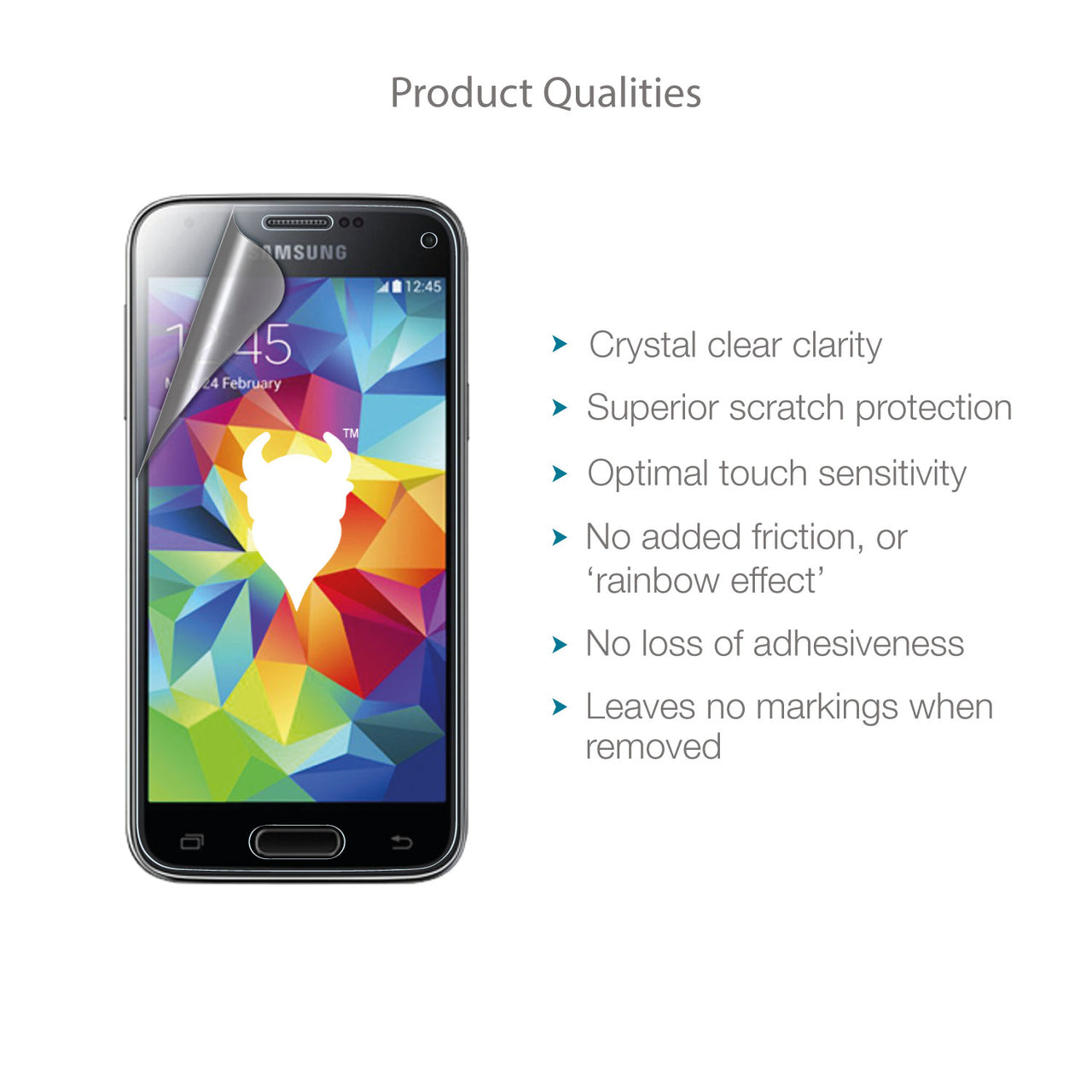Samsung Galaxy S5 Mini Screen Protector (Clear)