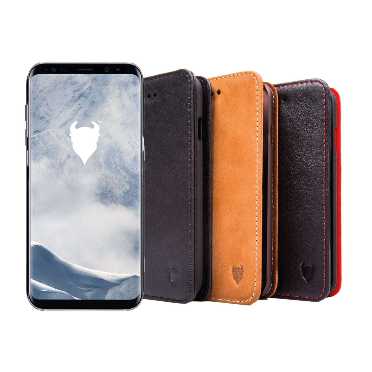 Samsung Galaxy S9 Genuine Leather Case with Stand | Artisancover