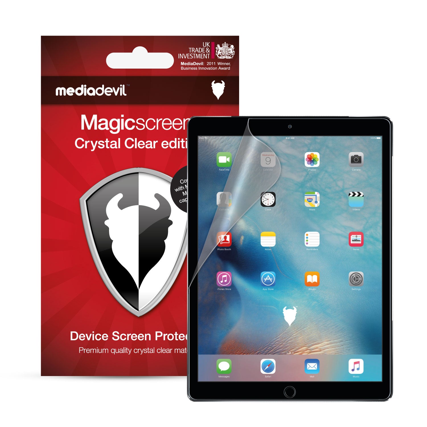 Juster hjerne galning iPad 10.2 (2019-2021), 7th-9th Gen Screen Protector (Ultra-Tough, Glass  Free)