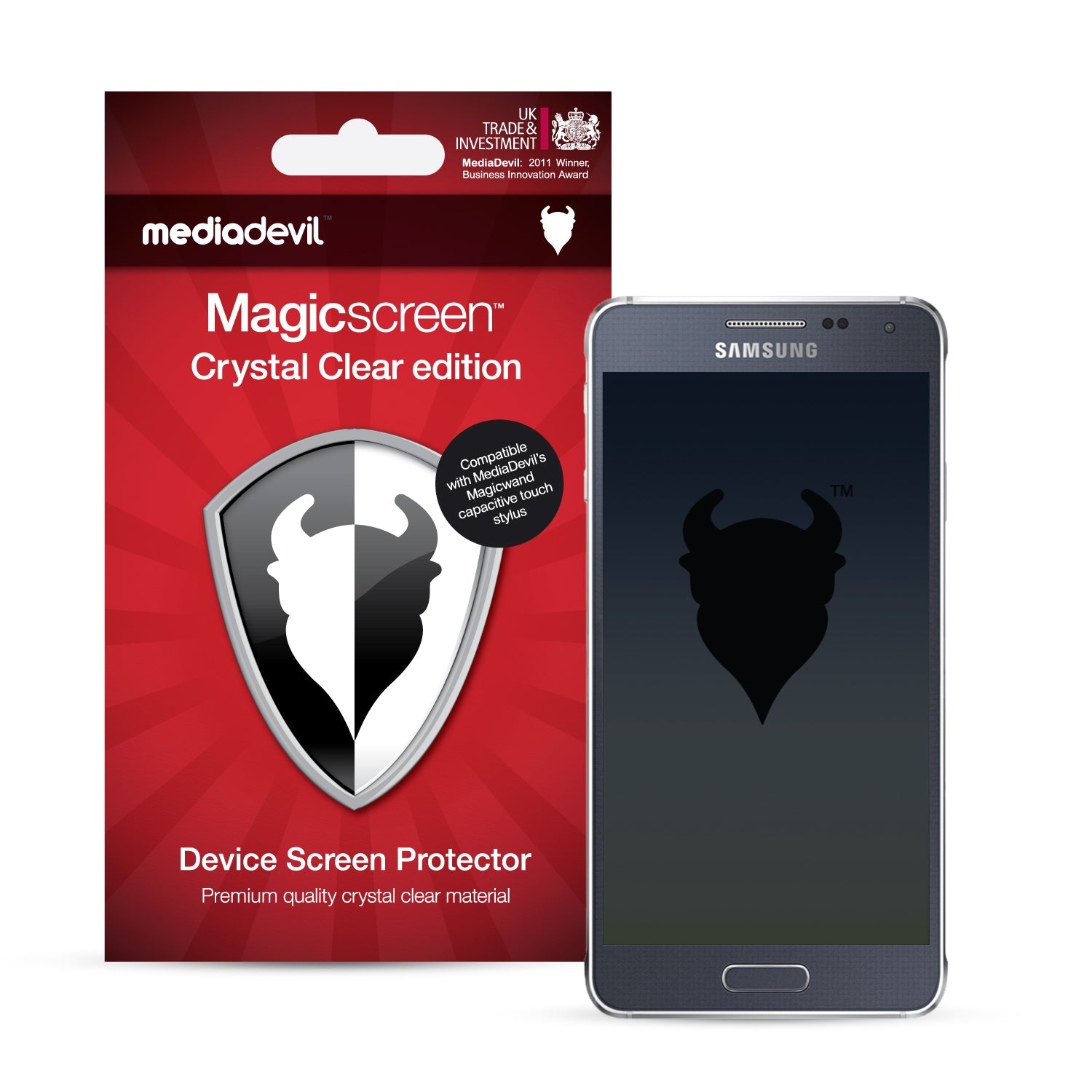 Samsung Galaxy Alpha Screen Protector (Clear)