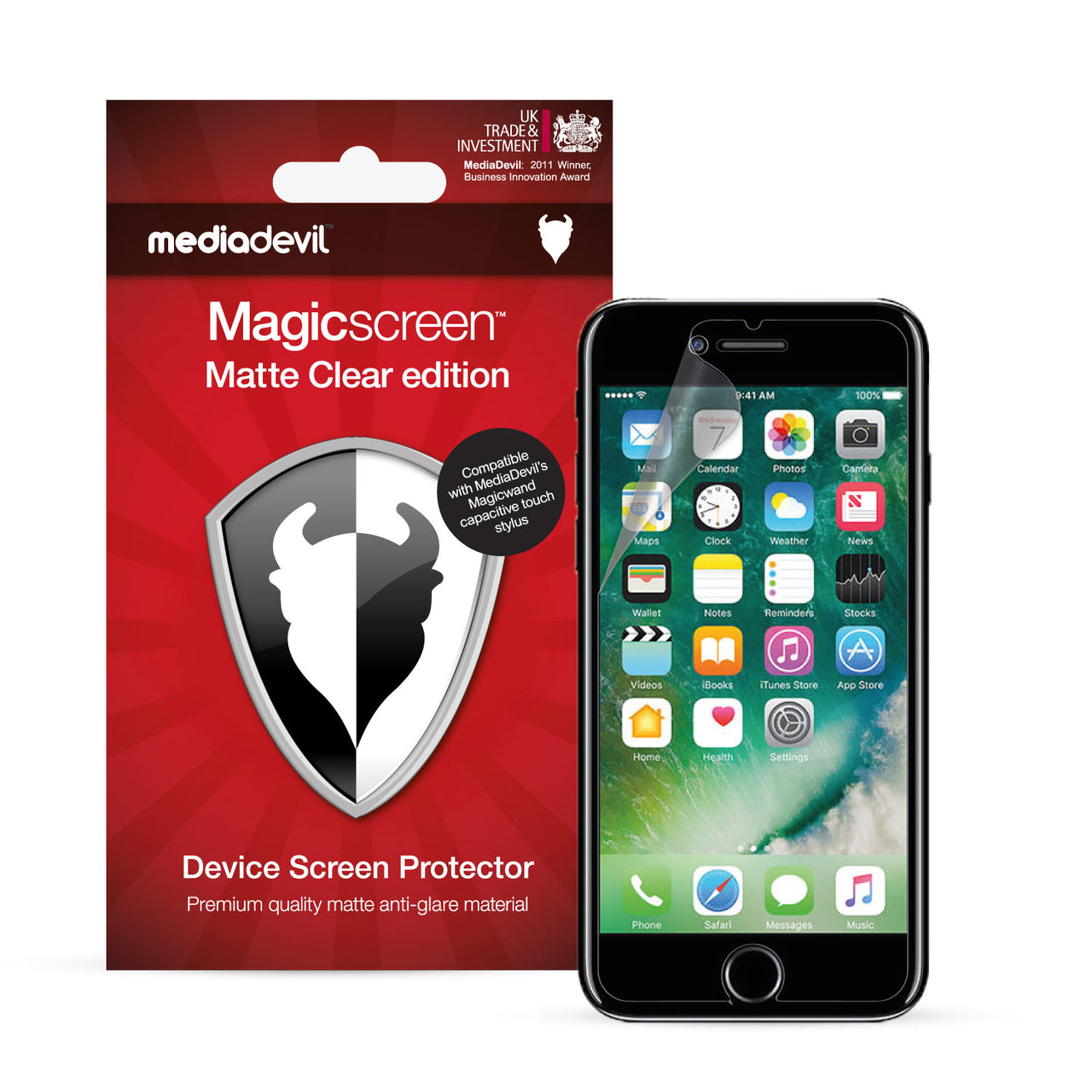 Apple iPhone SE (2022 / 2020) & iPhone 8/7 Screen Protector Matte Ultra Tough (Anti-Glare)