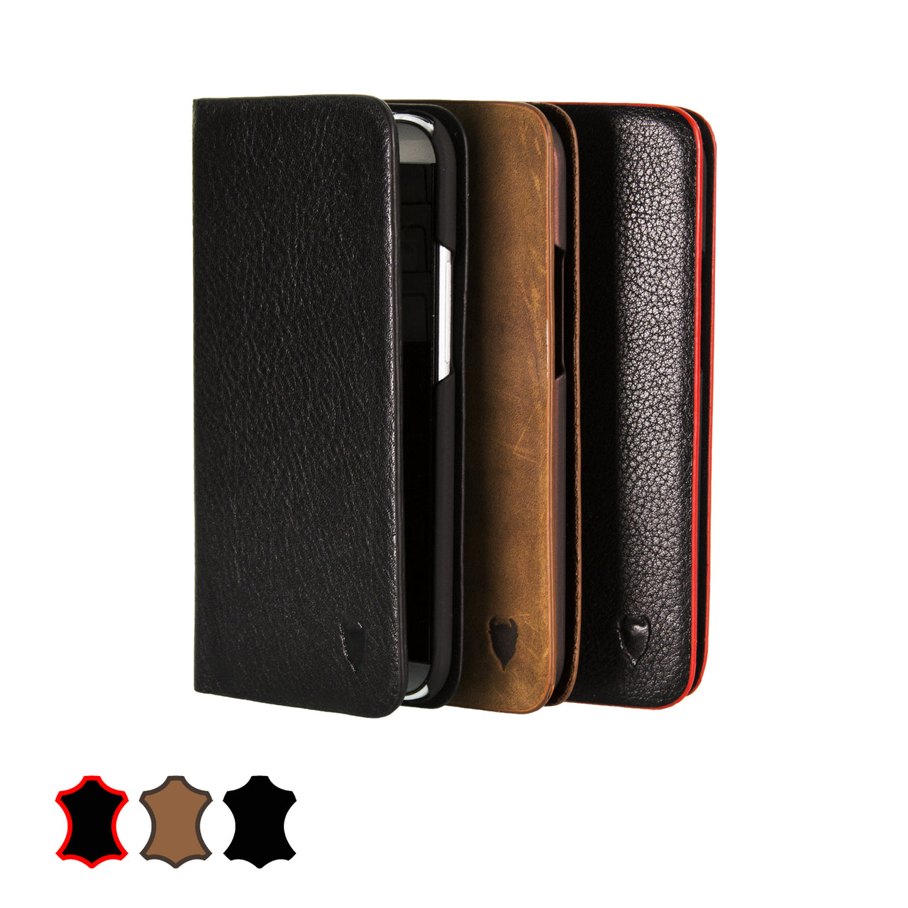 HTC One 2014 (M8) Genuine Leather Case with Stand | Artisancover
