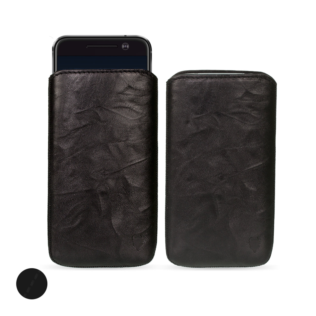 HTC U12 Genuine Leather Pouch Sleeve Case | Artisanpouch