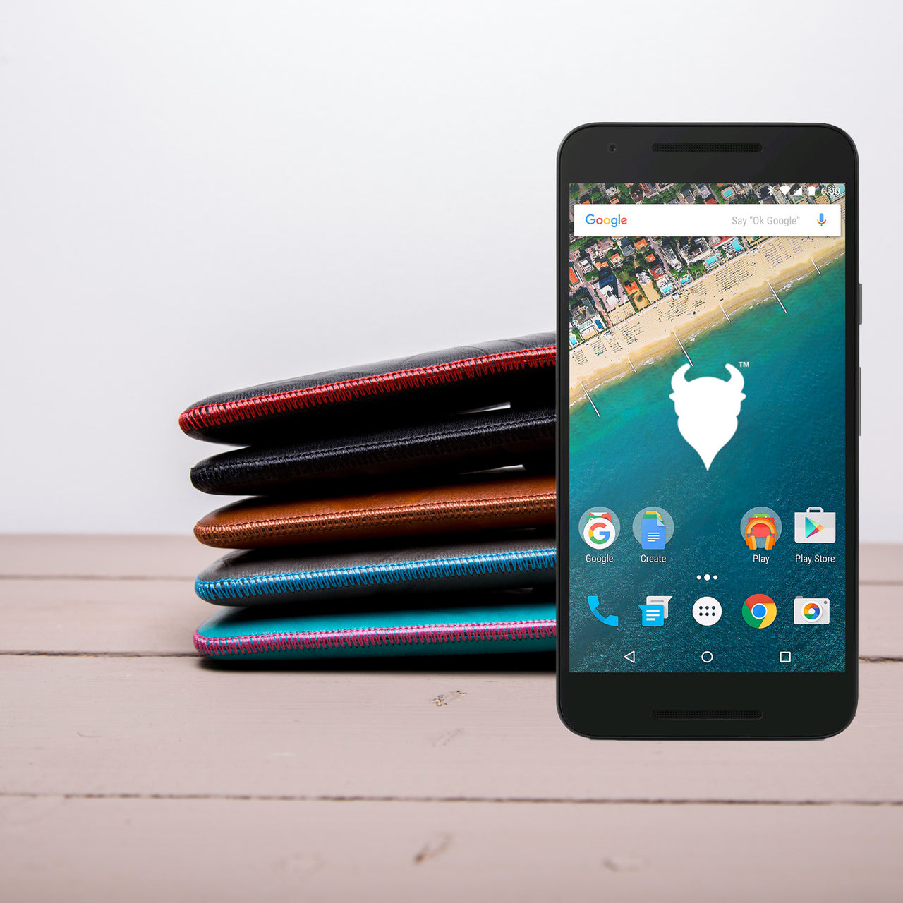 Google Nexus 5X Genuine Leather Pouch Sleeve Case | Artisanpouch