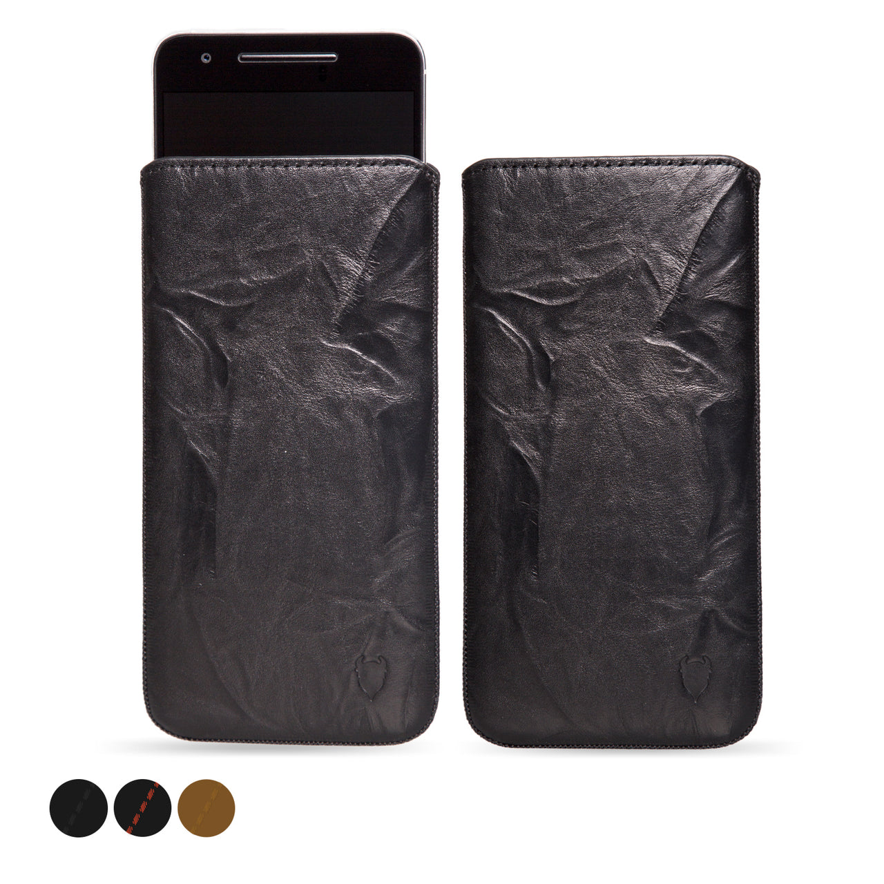 Google Nexus 6P Genuine Leather Pouch Sleeve Case | Artisanpouch