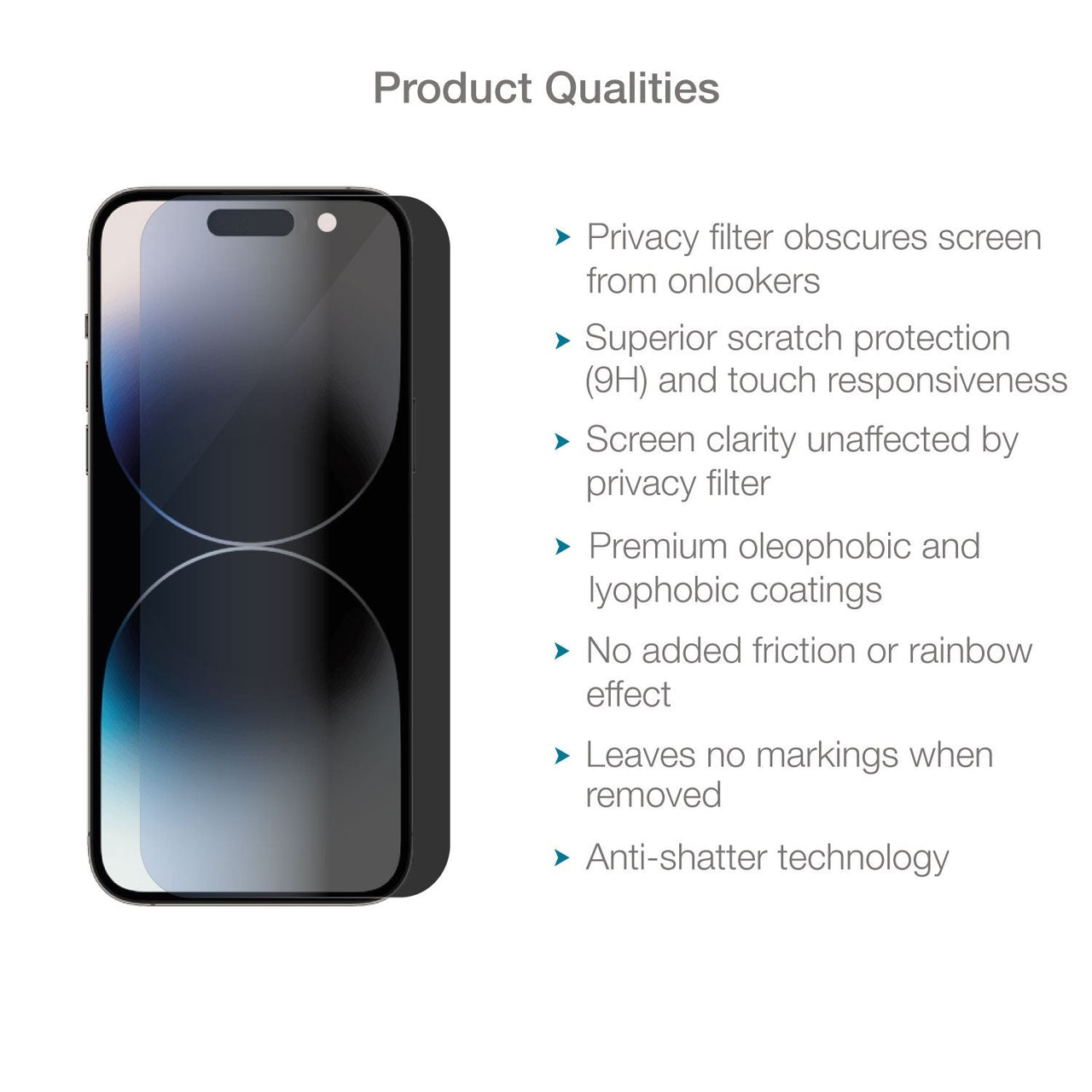 Solana Seeker Tempered Glass Privacy Screen Protector