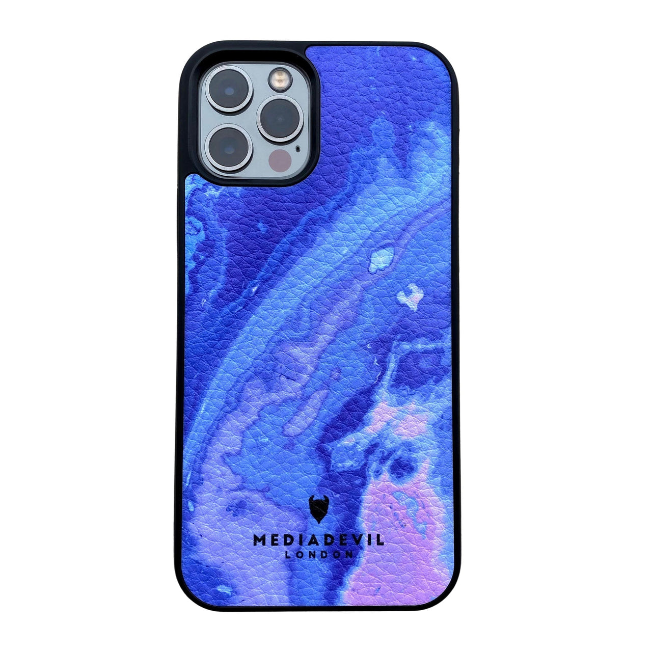 iPhone 16 Plus Vegan Plant Leather Bumper Case - Acid Wash Collection