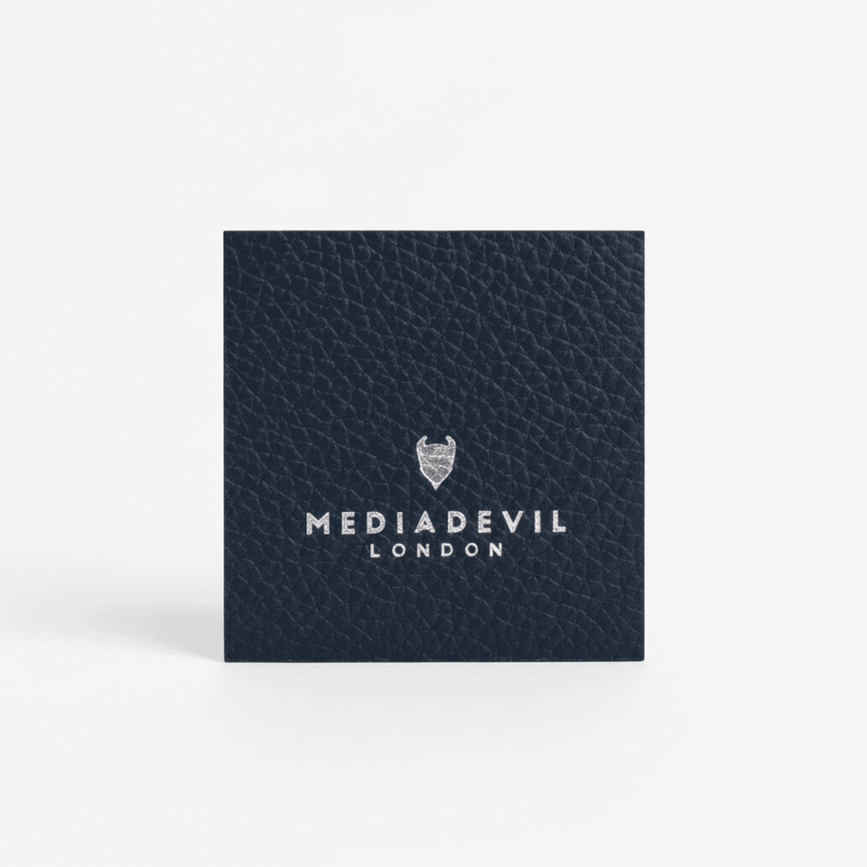MediaDevil corporate branded leather cases