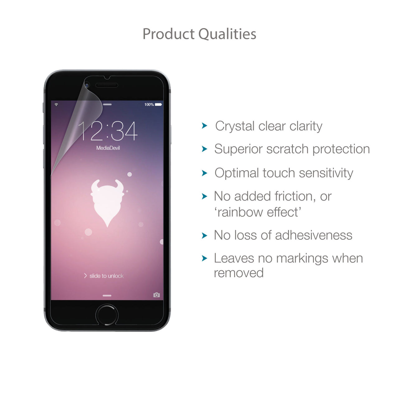 Apple iPhone 6 / 6s Screen Protector (Ultra-Tough, Glass-Free)