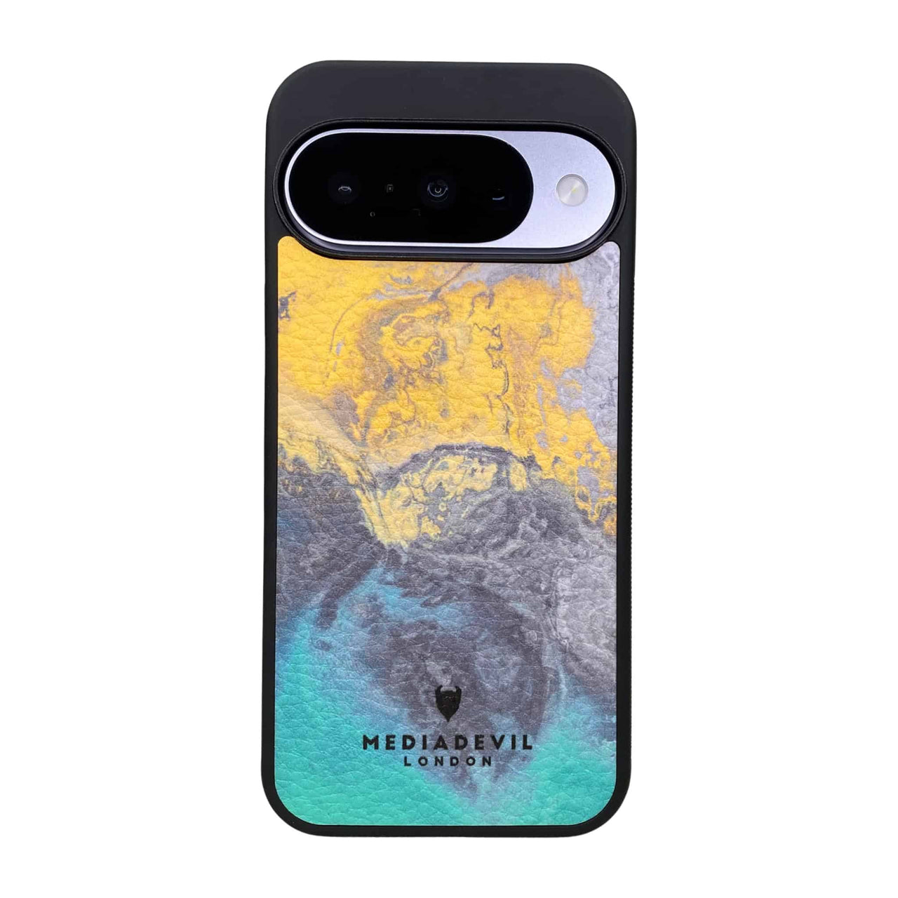 Google Pixel 9 / 9 Pro Vegan Plant Leather Bumper Case - Acid Wash Collection