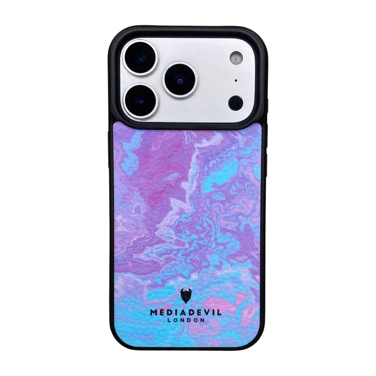 iPhone 17 Pro Vegan Plant Leather Bumper Case - Acid Wash Collection