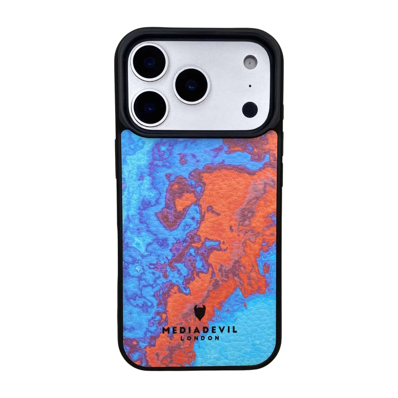 iPhone 17 Pro Vegan Plant Leather Bumper Case - Acid Wash Collection