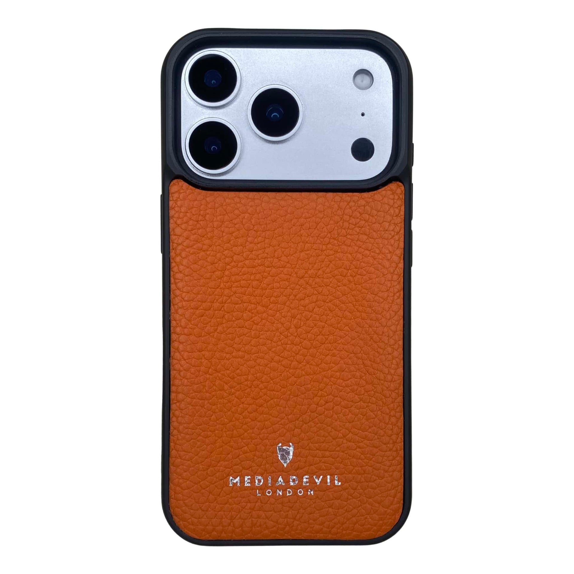 iPhone 16 Pro Max Leather Bumper Case iPhone 16 Pro Max Leather Bumper Case