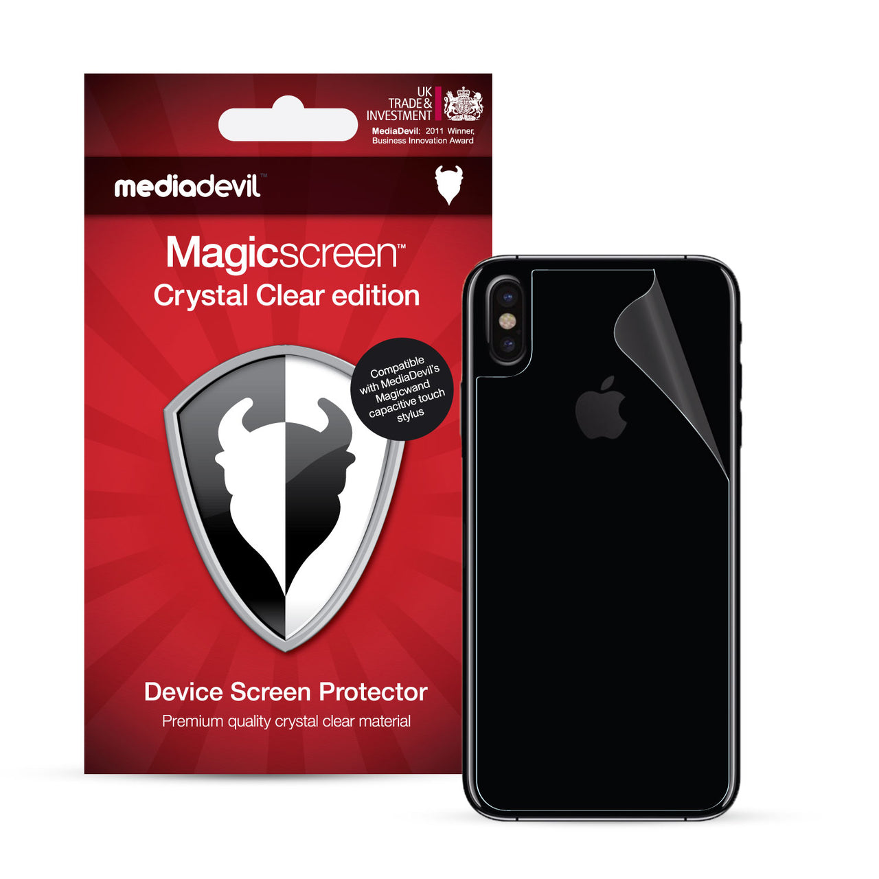 iPhone X / XS Back Protector Film (Clear)