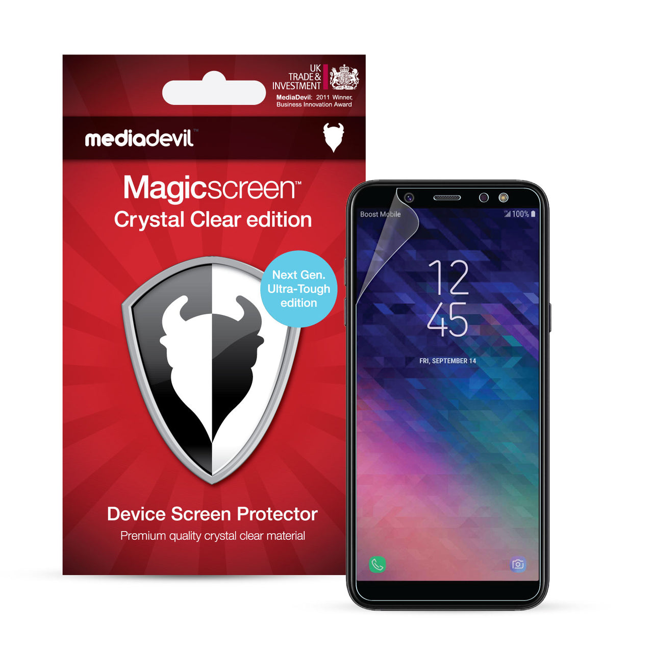 Samsung Galaxy A6 (2018) Screen Protector (Ultra-Tough, Glass-Free)