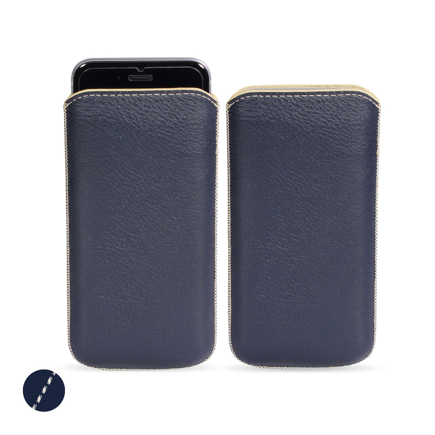 iPhone 11 Pro Max Genuine Leather Pouch Case - Main Image