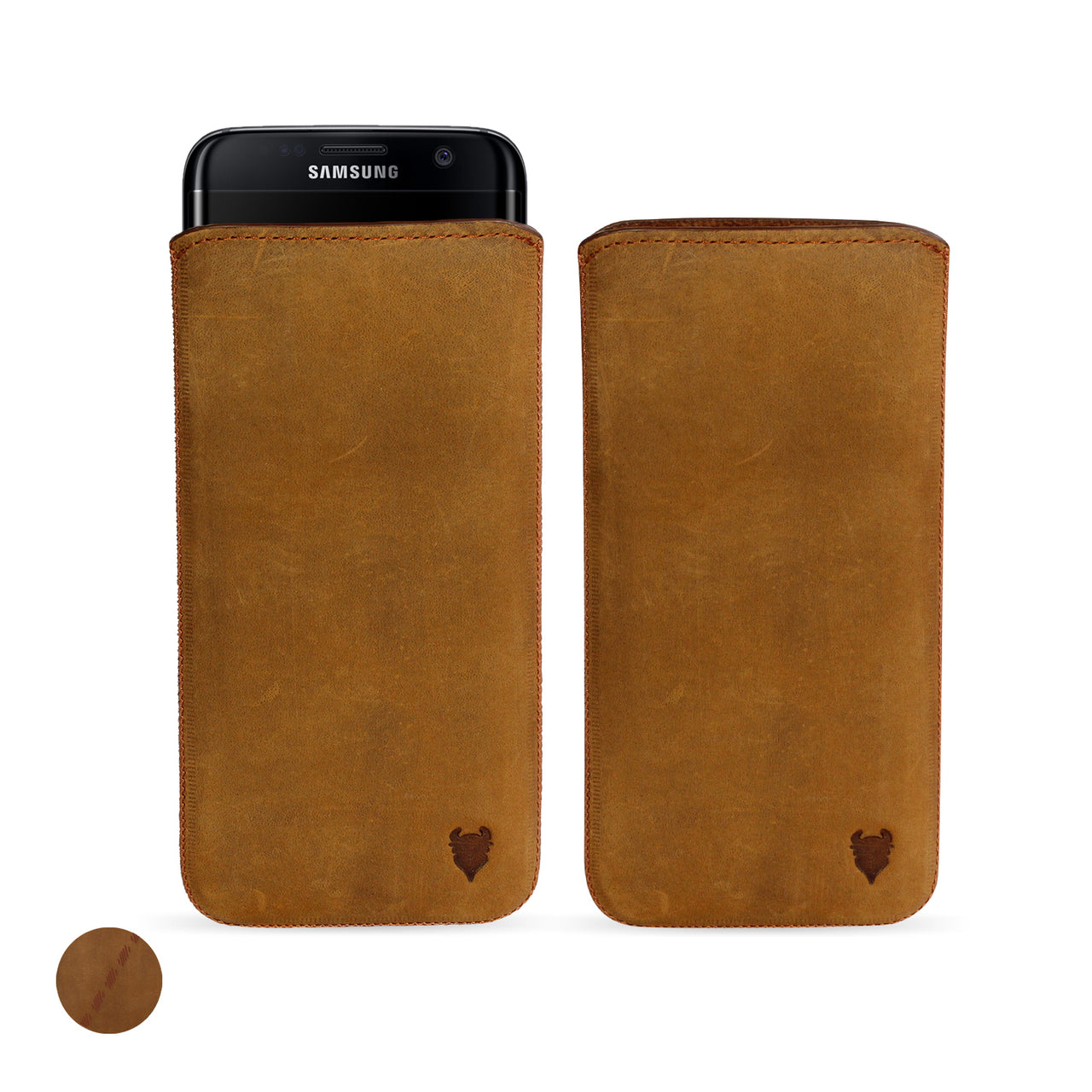 Samsung Galaxy A8 (2018) Genuine Leather Pouch Sleeve Case | Artisanpouch