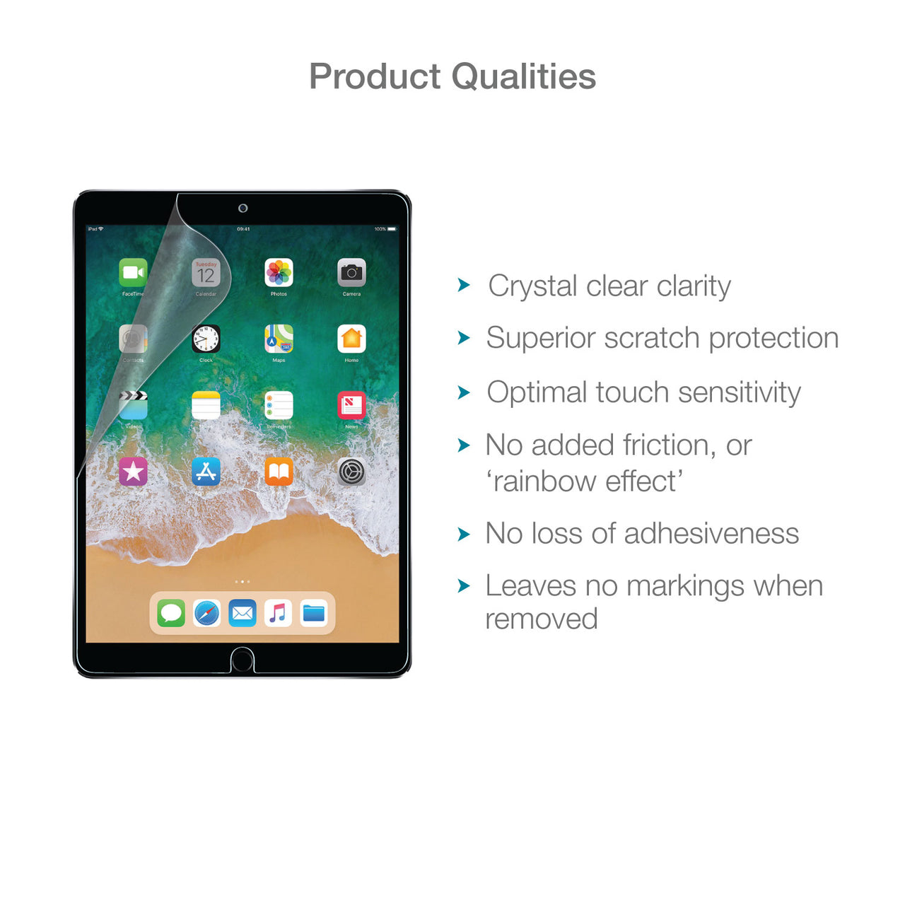 iPad Pro 10.5" Screen Protector (Ultra-Tough, Glass-Free)