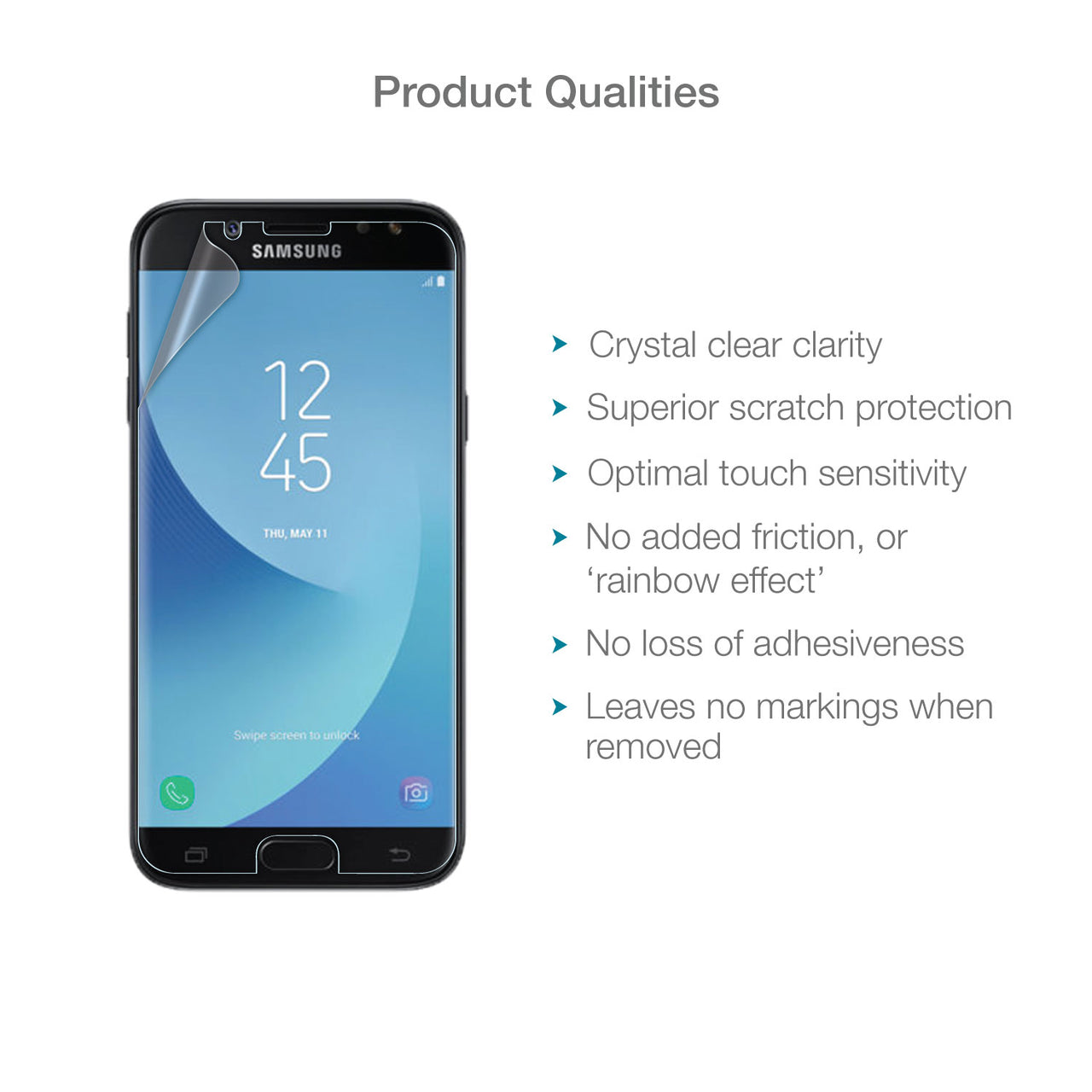 Samsung Galaxy J5 (2017) Screen Protector (Clear)
