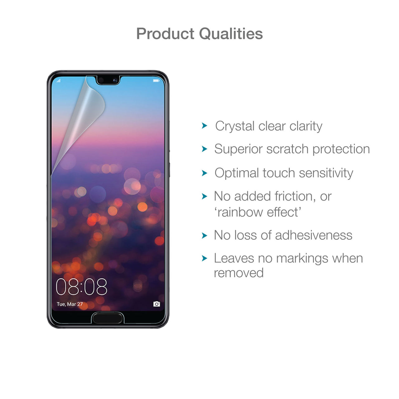 Huawei P20 Pro Screen Protector (Clear)