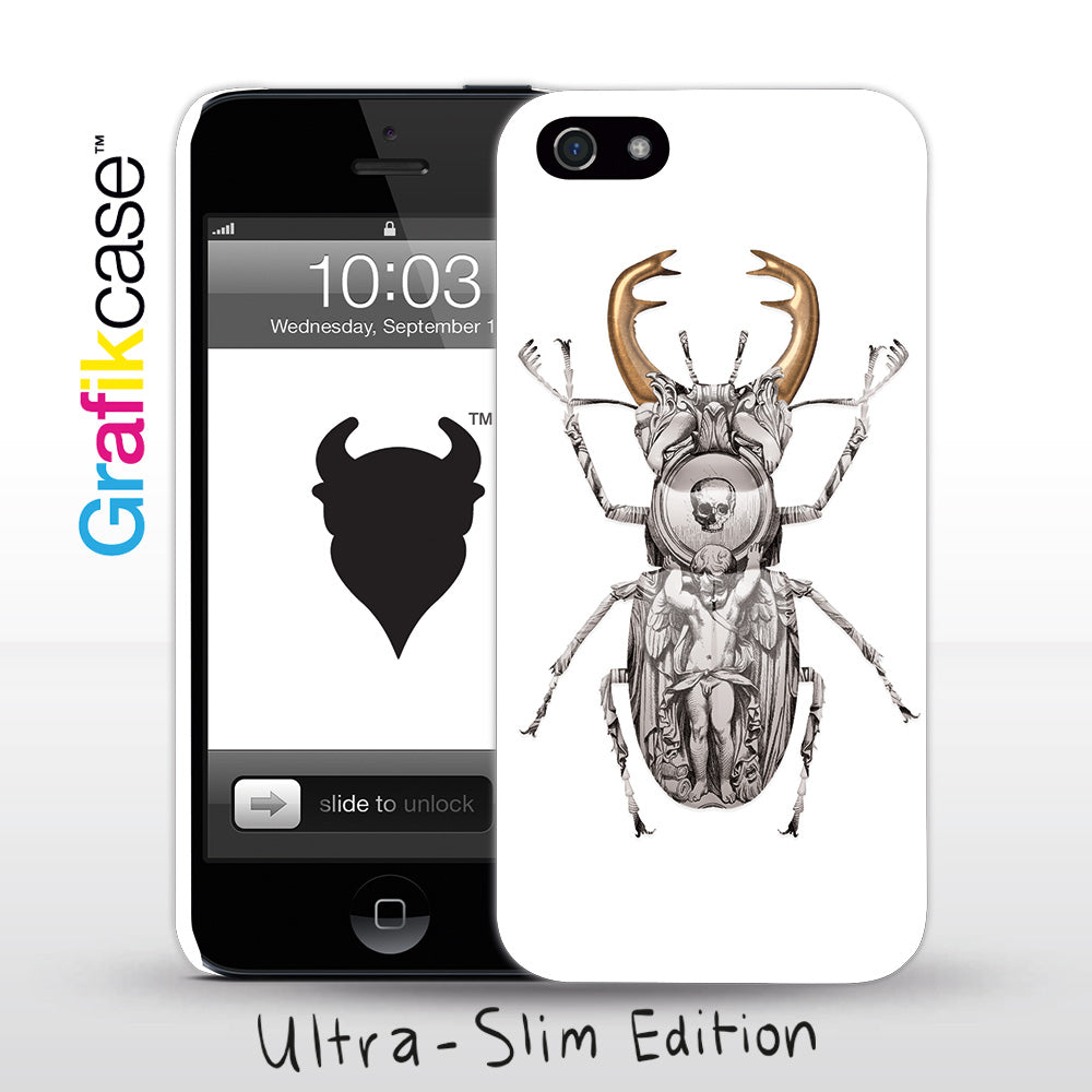 iPhone SE (1st Gen) and iPhone 5/5s Case: Stag Beetle by Magnus Gjoen | Grafikcase