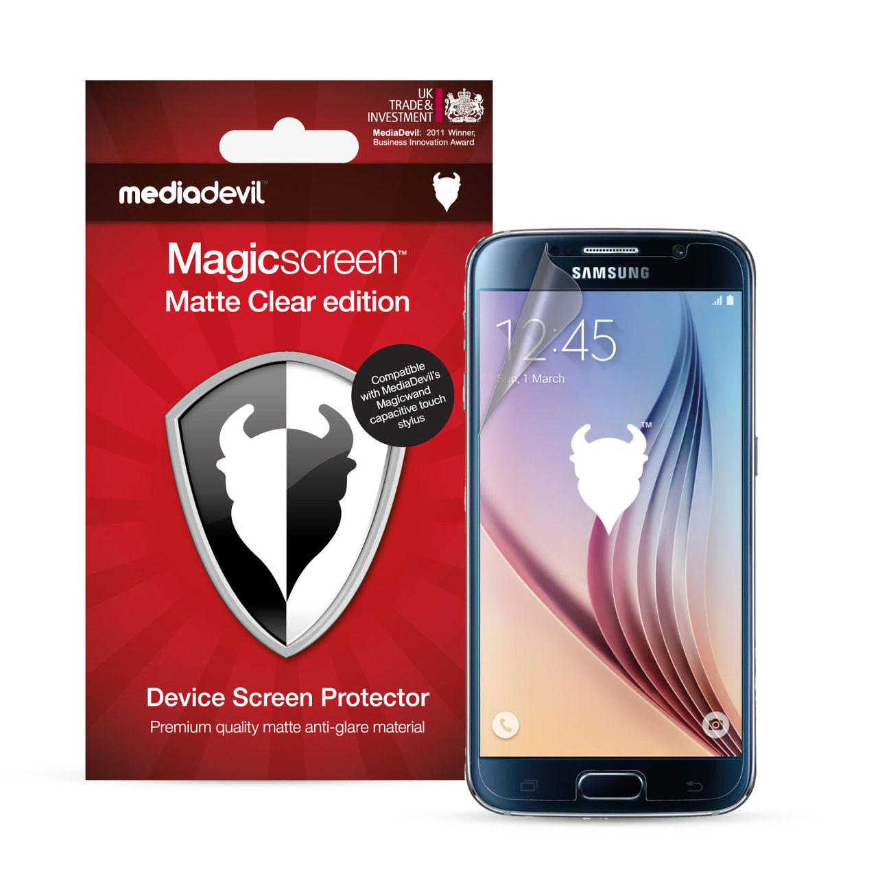 Samsung Galaxy S6 Screen Protector (Matte, Anti-Glare)