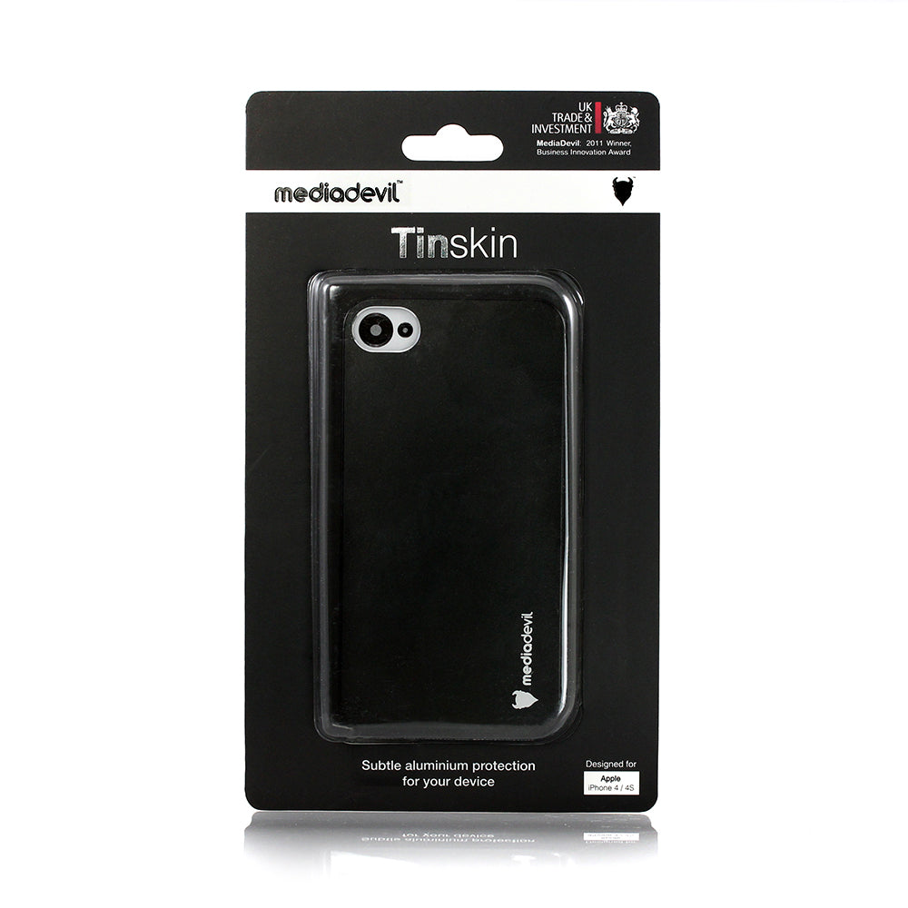 Tinskin subtle aluminium back cover case - Apple iPhone 4/4S 