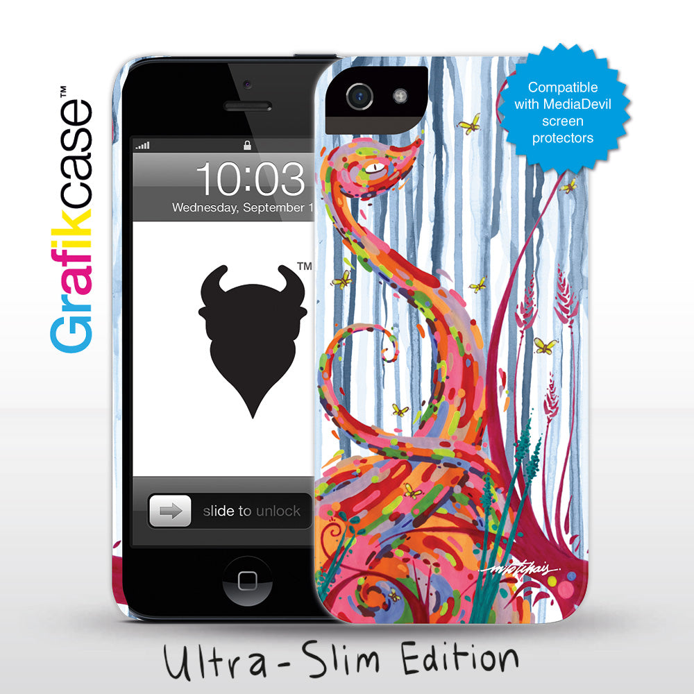 Grafikcase iPhone 5 case: See Through by Milo Tchais