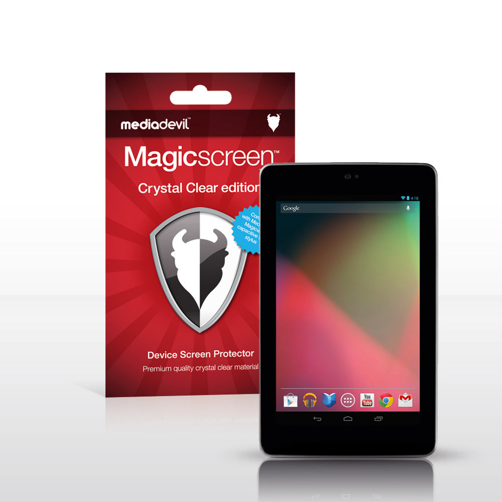 Magicscreen screen protector - Crystal Clear (Invisible) Edition - Google Nexus 7 by ASUS 