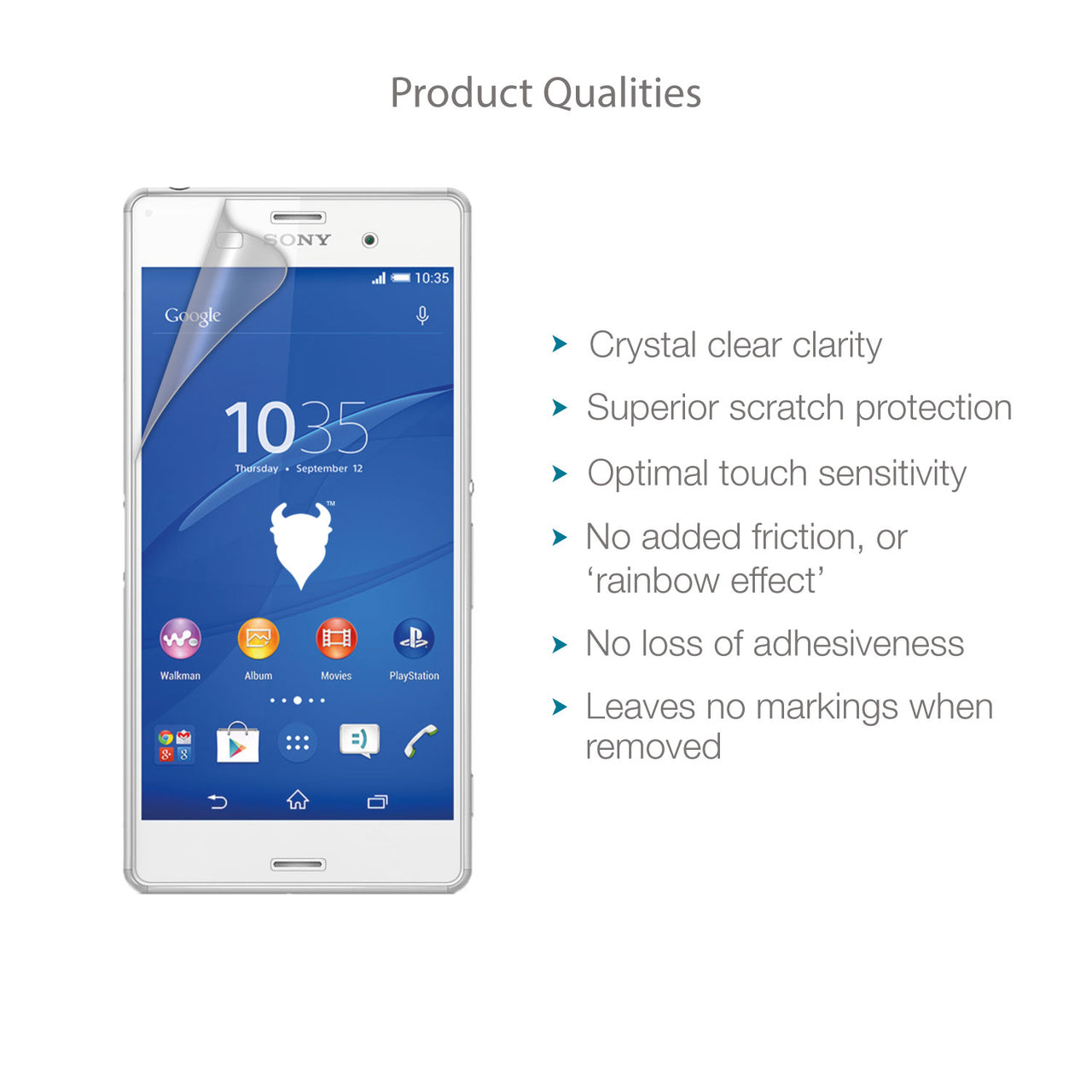 Sony Xperia Z3 Screen Protector (Clear)
