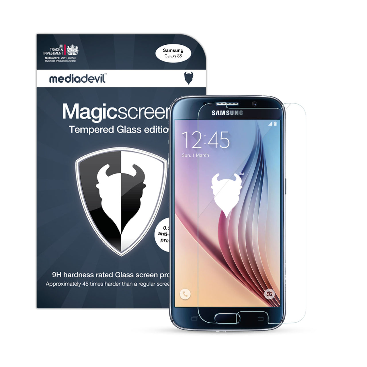 Samsung Galaxy S6 Tempered Glass Screen Protector (Clear)