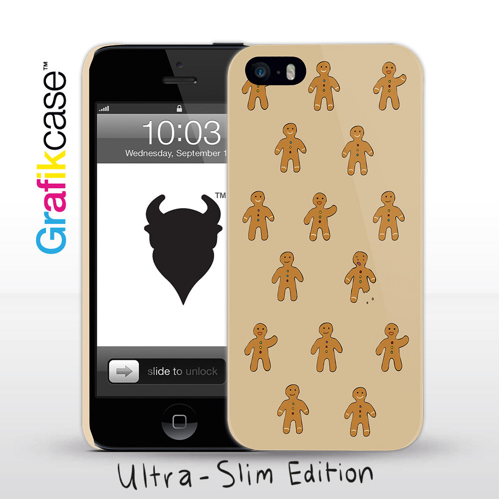 iPhone SE (1st Gen) and iPhone 5/5s Case: Gingerbread Men | Grafikcase