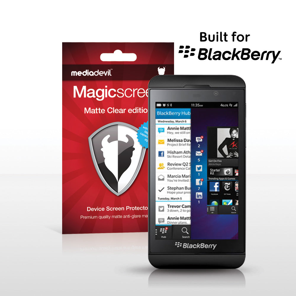 BlackBerry Z10 Screen Protector (Matte, Anti-Glare)