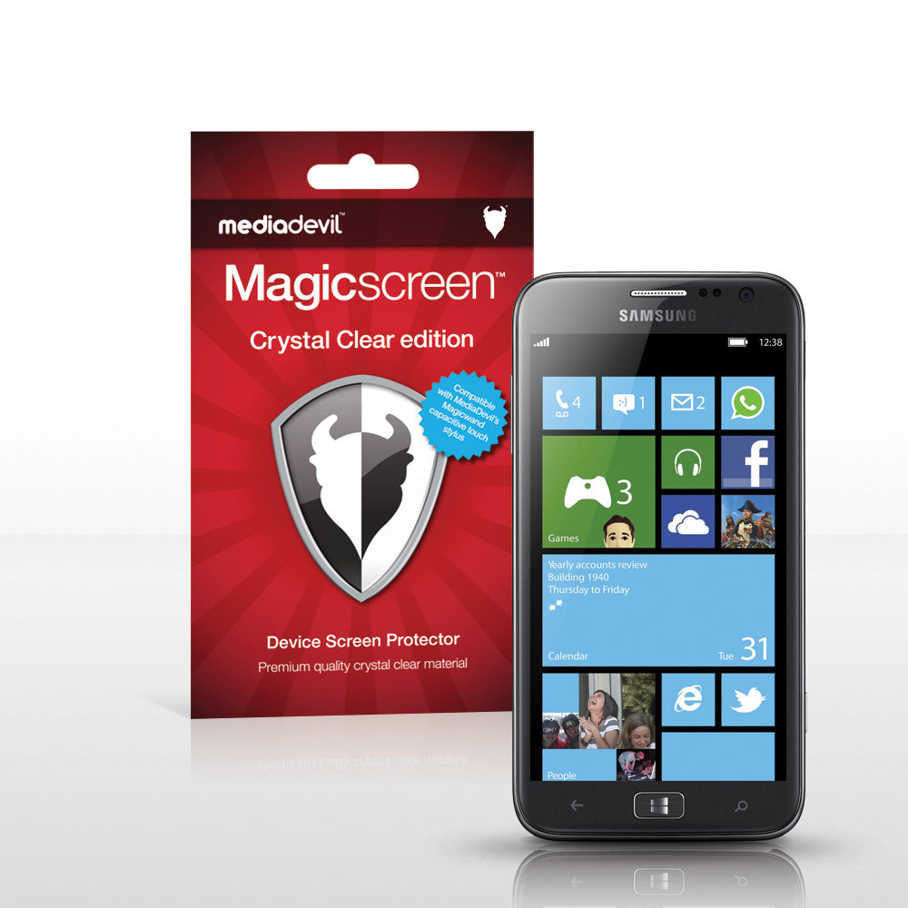 Magicscreen screen protector - Crystal Clear (Invisible) Edition - Samsung ATIV S