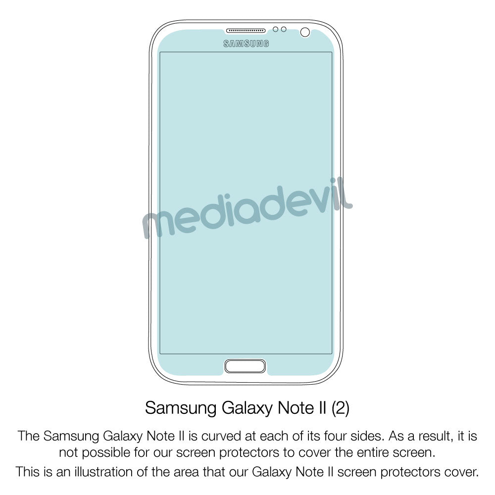 Samsung Galaxy Note 2 Screen Protector (Matte, Anti-Glare)