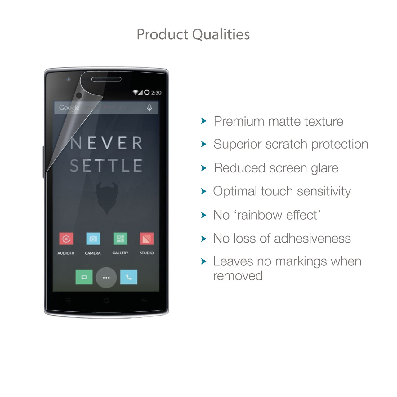 OnePlus One Screen Protector (Matte, Anti-Glare)
