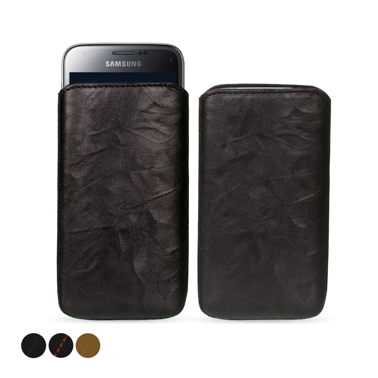 Samsung Galaxy S5 Mini Genuine Leather Pouch Sleeve Case | Artisanpouch