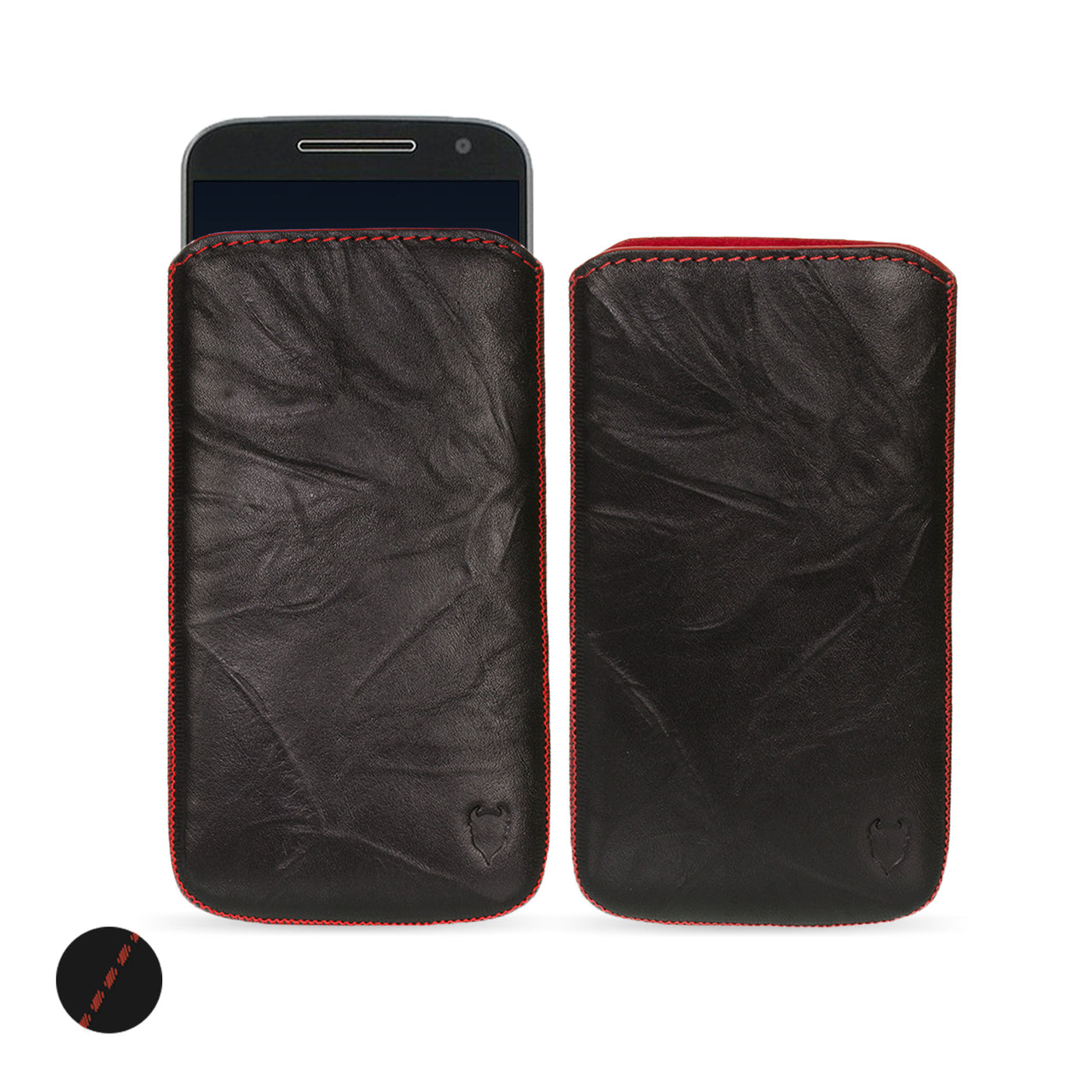 Motorola Moto G4 / G4 Plus Genuine Leather Pouch Sleeve Case | Artisanpouch