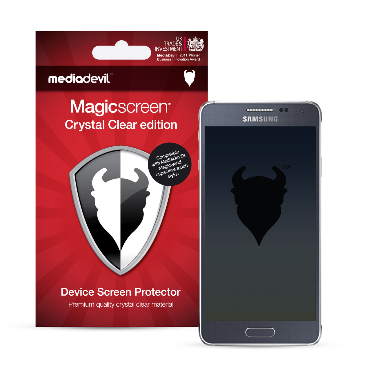 Samsung Galaxy Alpha Screen Protector (Clear)