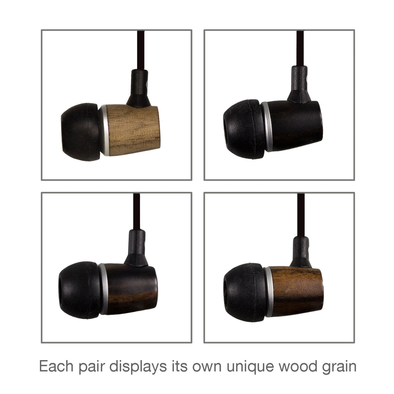 Artisanphonics EB-03 Luxury Wood Earphones