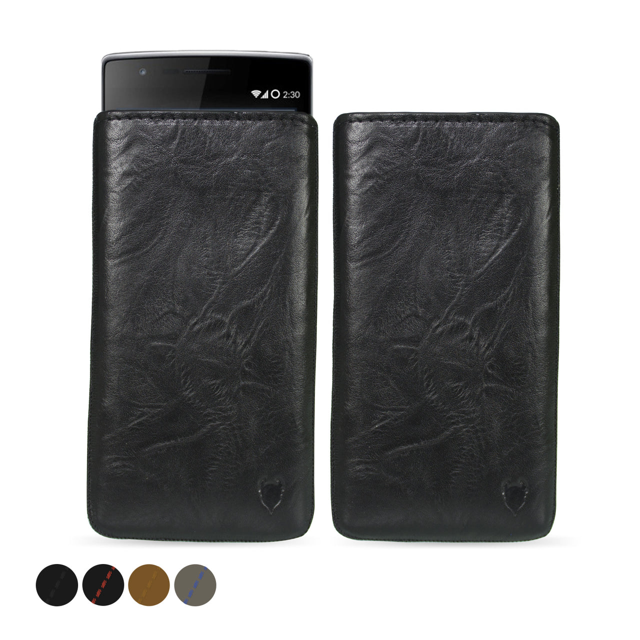 HTC U11 Genuine Leather Pouch Sleeve Case | Artisanpouch