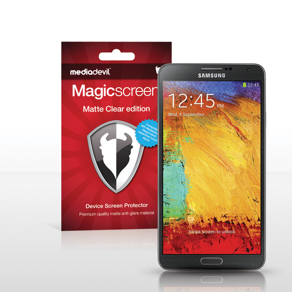 Samsung Galaxy Note 3 Screen Protector (Matte, Anti-Glare)