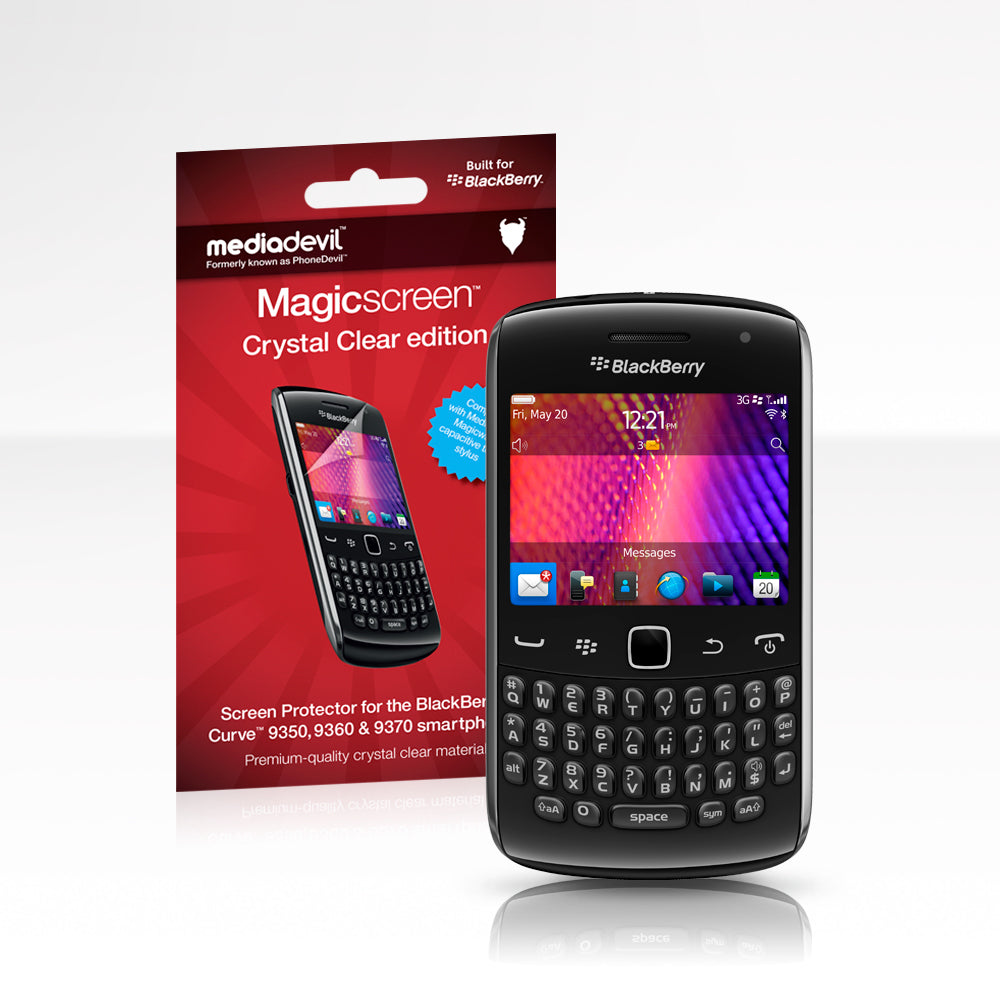 Magicscreen Screen Protector Crystal Clear edition for the BlackBerry Curve 9360