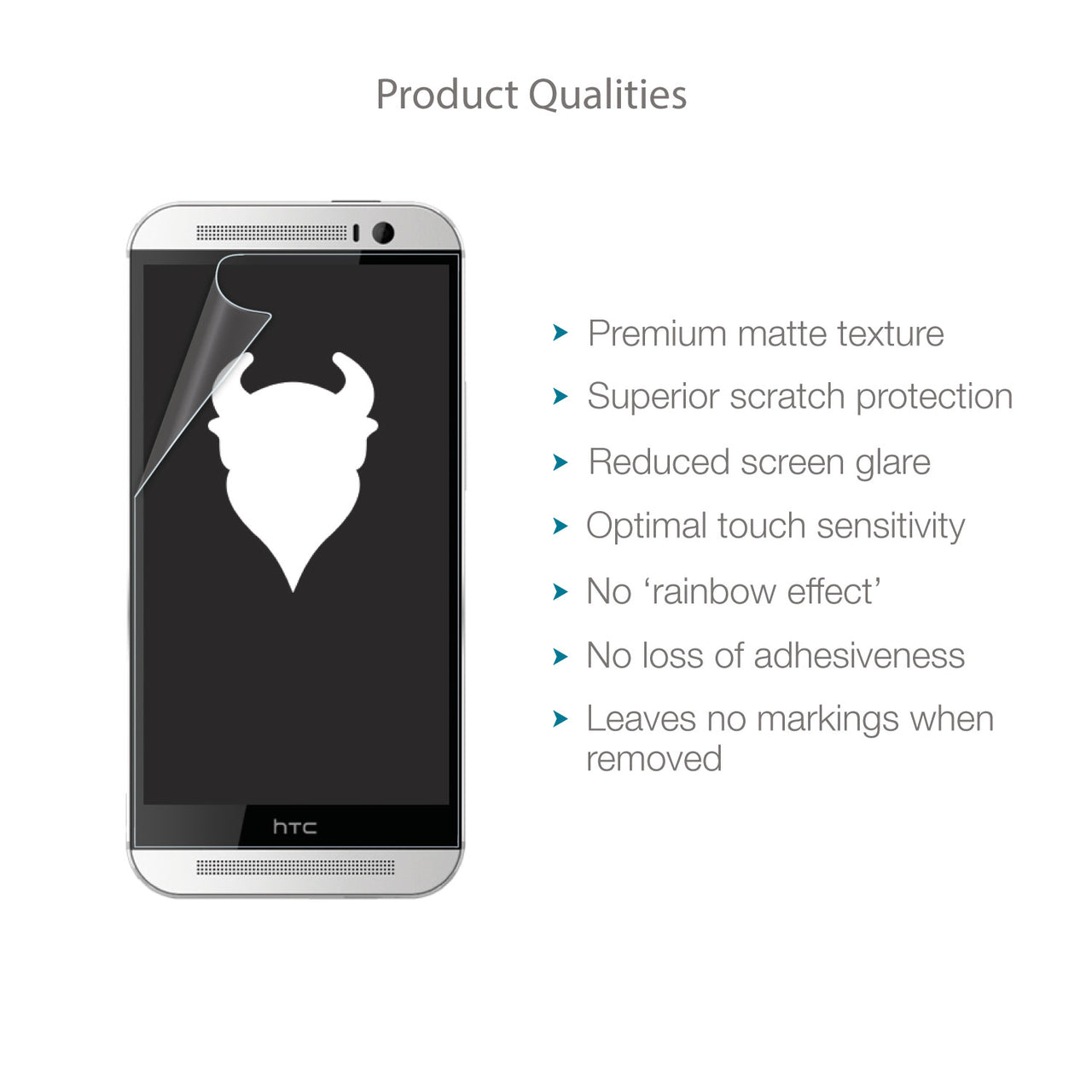 HTC One 2014 (M8) Screen Protector (Matte, Anti-Glare)