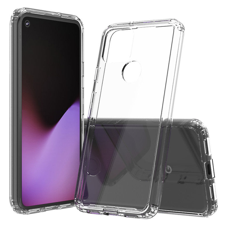 Google Pixel 5 Reinforced TPU Gel Case (Clear)